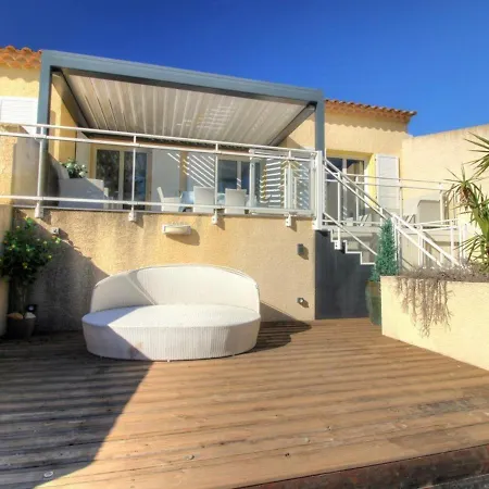 Climatisee Avec Piscine Privee Pour 6 Personnes Proche Et Port, Calme Et Confortable - Fr-1-607-26