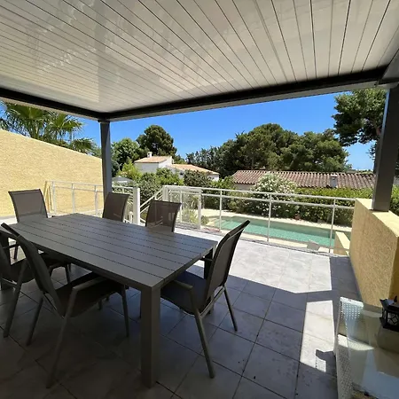Charmante 3 Avec Piscine Privee A 10 Min De La Plage, Climatisee, Parking *